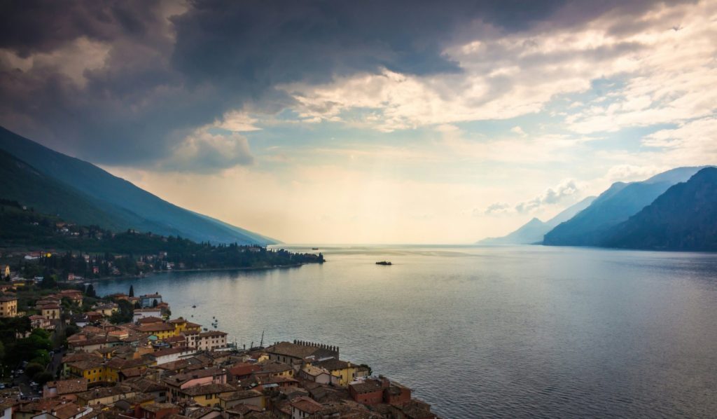 Spots in Lake Garda, Malcesine